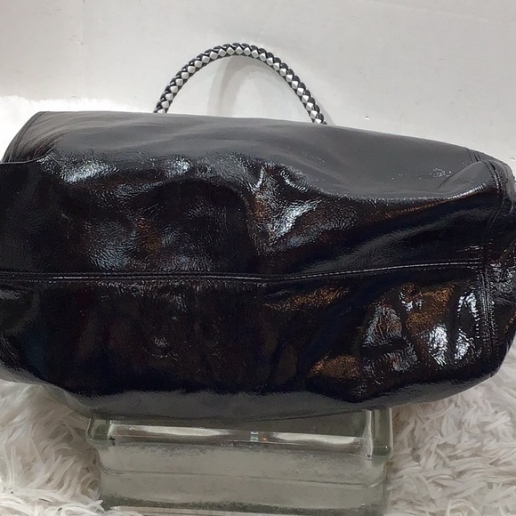 Perlina shiny black patent large tote bag - Picture 11 of 16